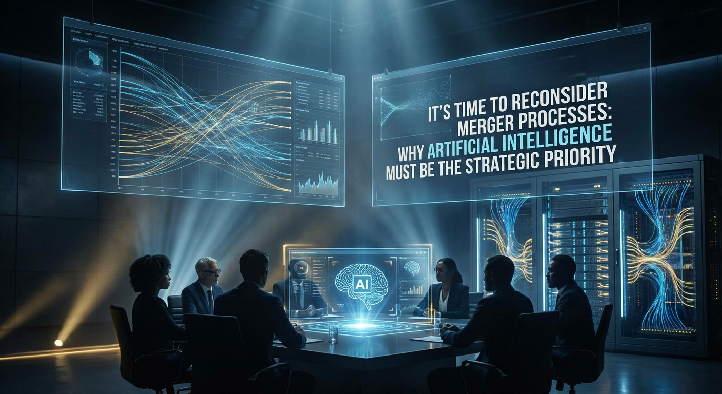 Es ist Zeit, Fusionsprozesse zu überdenken: Warum künstliche Intelligenz die strategische Priorität sein muss