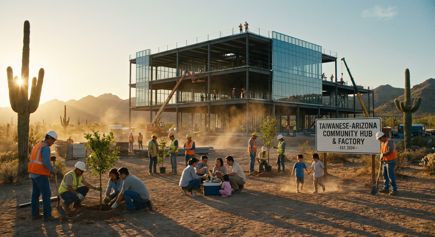 In der Wüste von Arizona transformieren die KI-Revolution und Gigafactories die wirtschaftliche Zukunft