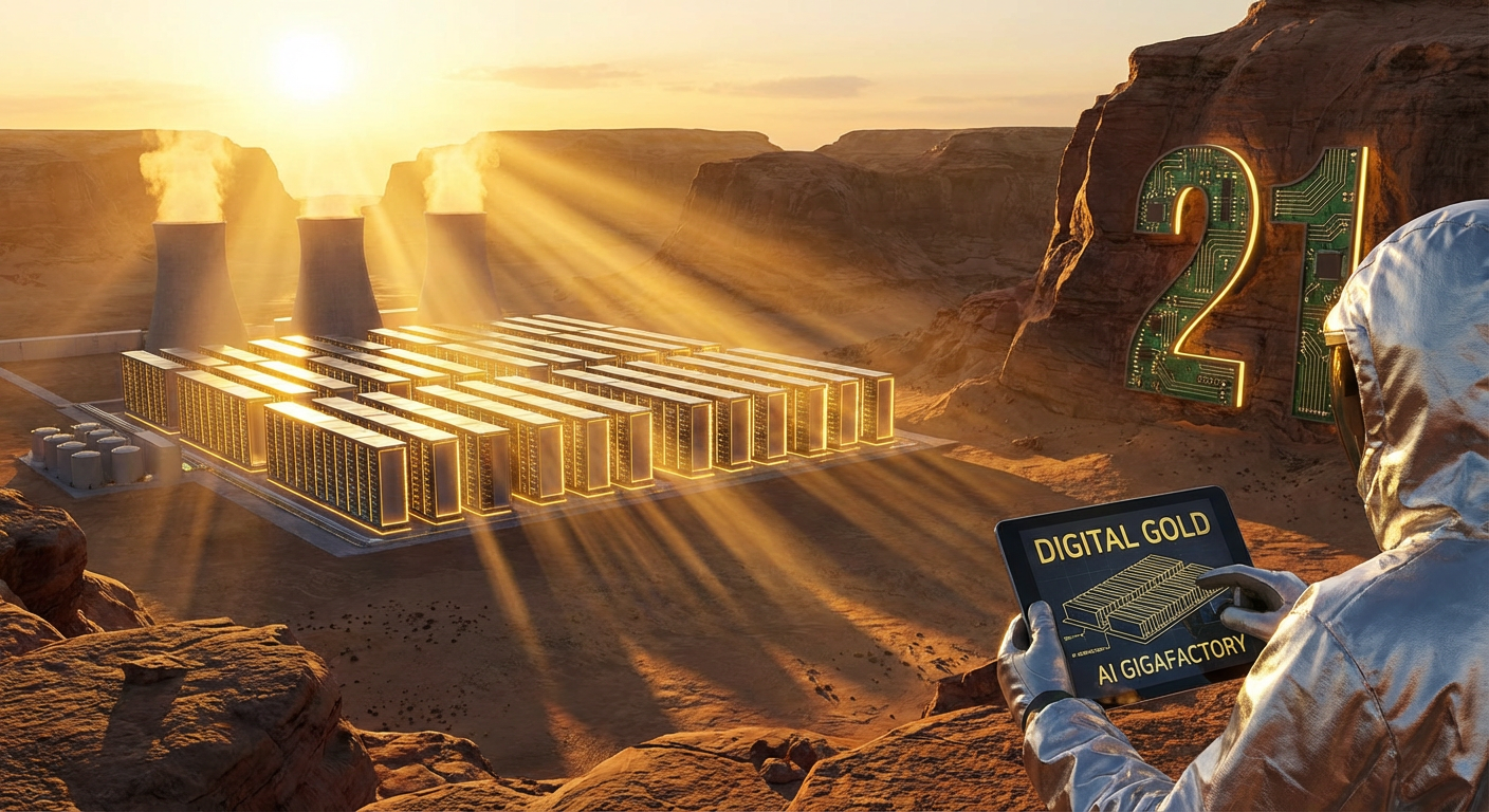 Das Digitale Gold: Warum AI Gigafactories der wahre Schatz des 21. Jahrhunderts Sind