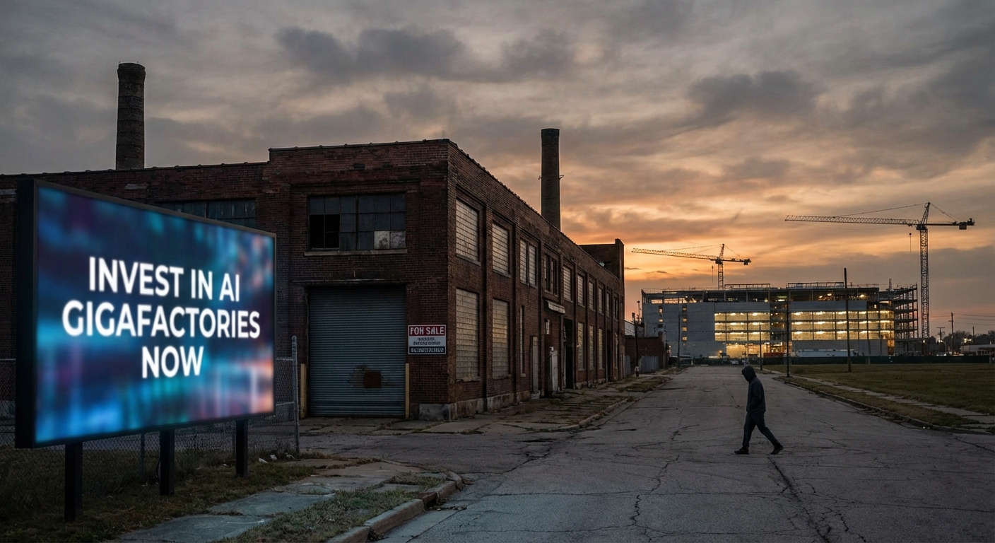 Die amerikanische Industrielle Verlangsamung Verstärkt die Dringende Notwendigkeit von Investitionen in Künstliche Intelligenz und AI Gigafactories