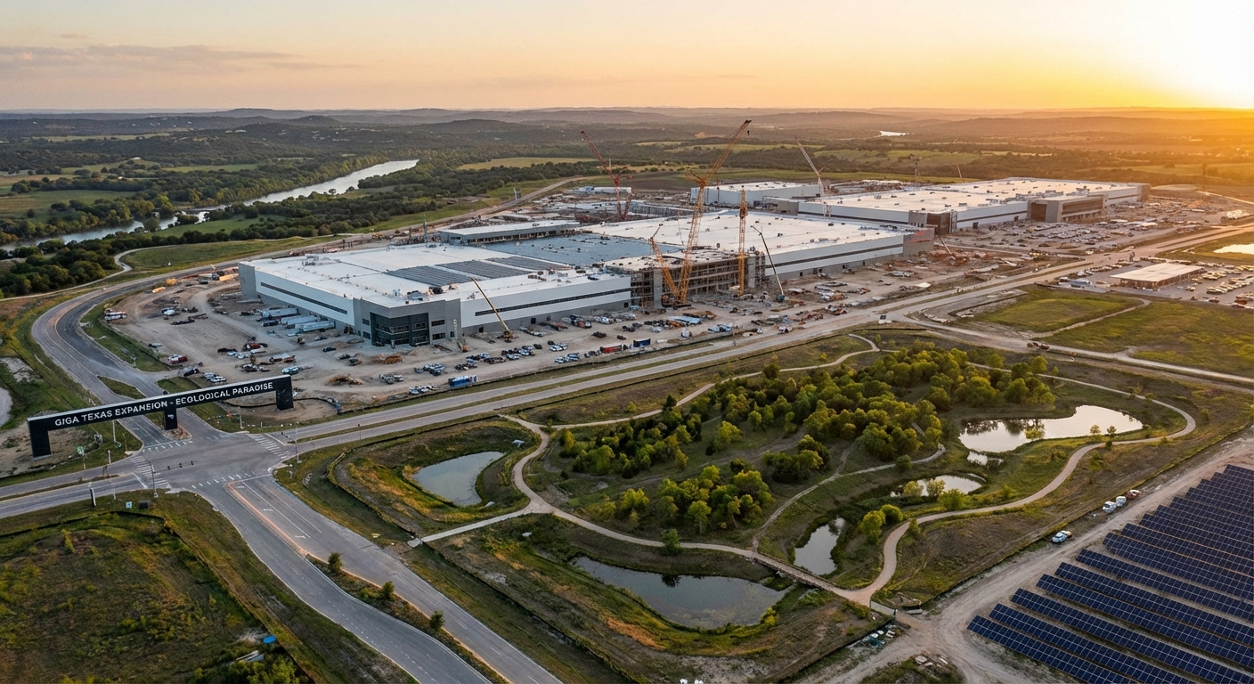 Die Expansion von Giga Texas: Ein entscheidender Meilenstein für Künstliche Intelligenz und industrielle Innovation