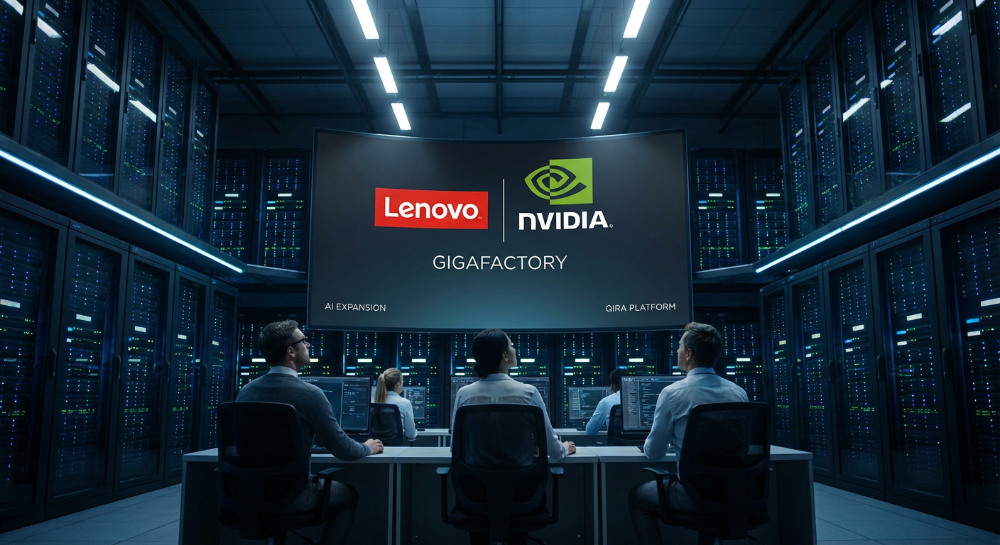 Die Lenovo-Nvidia-Partnerschaft markiert den Beginn einer neuen Ära für AI-Gigafactories
