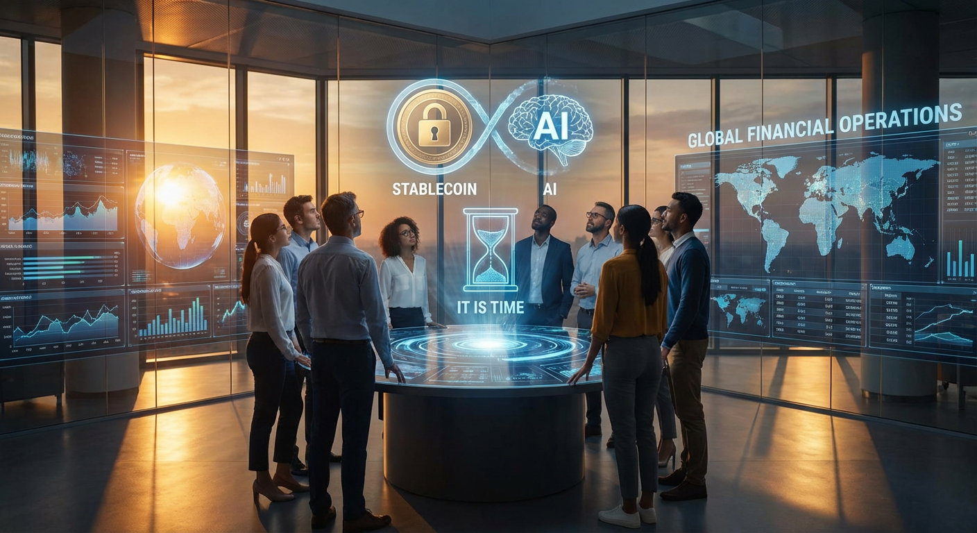 Es ist Zeit, das Transformationspotenzial von Stablecoins und Künstlicher Intelligenz in globalen Finanzoperationen anzuerkennen