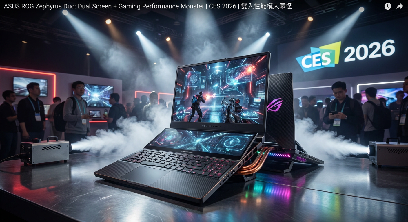ASUS ROG Zephyrus Duo 2026: Die Revolution des Dual-Screen-Computing durch Künstliche Intelligenz
